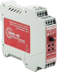 Контроллер коллекторного
                    двигателя BMD‑40DIN